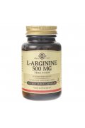 Solgar L-Arginina 500 mg - naturalna arginina - 50 kapsułek