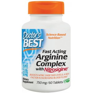 DOCTOR'S BEST kompleks Argininy i Nitrosigine - 750mg