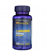 Puritan's Pride L-Arginina 500mg - 100 kapsułek