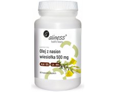 Aliness Olej z nasion wiesiołka 9% / 85% 500 mg