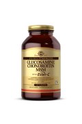 Solgar Glukozamina Chondroityna MSM z Ester-C - 180 Tabletek 