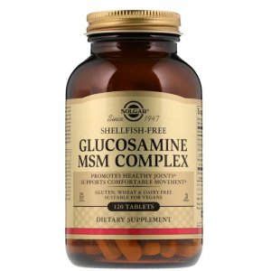 SOLGAR Glucosamine MSM Complex Shellfish-free - Kompleks glukozaminy MSM