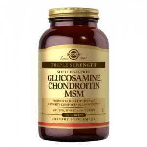 SOLGAR Glucosamine, Chondroitin, MSM - glukozamina, chondroityna, MSM