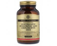 Solgar Glukozamina, Kwas hialuronowy, Chondroityna i MSM