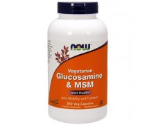 NOW FOODS Glukozamina & MSM wegetariańska