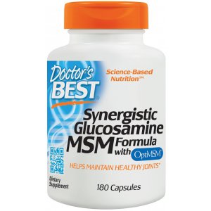 Doctor's Best Synergistic Glucosamine MSM Formula with OptiMSM