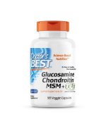 Doctor's Best Glucosamine Chondroitin MSM + UC-II Zdrowie stawów - 90 kapsułek