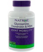 Natrol Glucosamine Chondroitin MSM - glukozamina, chondroityna, MSM - 150 tabletek