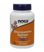 NOW FOODS Glukozamina Sulfate 750mg - 120 kapsułek