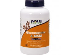 NOW FOODS Glukozamina MSM
