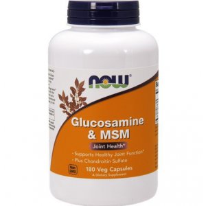 NOW FOODS Glukozamina MSM