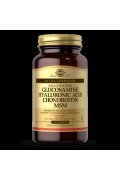 Solgar Glukozamina, Kwas hialuronowy, Chondroityna i MSM - 60 tabletek