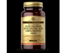 Solgar Glukozamina, Kwas hialuronowy, Chondroityna i MSM
