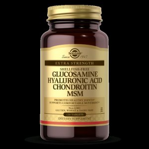 Solgar Glukozamina, Kwas hialuronowy, Chondroityna i MSM