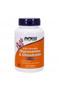 NOW FOODS Glukozamina & Chondroitina 750mg / 600mg - 60 tabletek