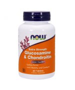 NOW FOODS Glukozamina & Chondroitina 750mg / 600mg - 60 tabletek