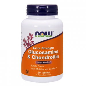 NOW FOODS Glukozamina & Chondroitina 750mg/600mg