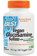 Doctor's Best Wegańska Glukozamina - Sulfate with GreenGrown, 750mg - 180 kapsułek