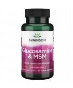 Swanson Glukozamina & MSM - 60 kapsułek