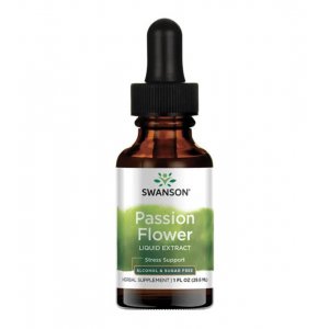 SWANSON Passion Flower liquid extract (Męczennica cielista) 29,6 ml