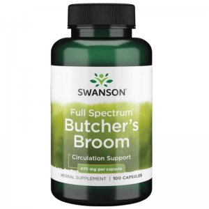 SWANSON Butcher's broom ( korzeń ruszczyka) 470mg