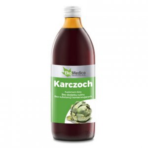 EKA MEDICA Karczoch sok 99,8% 500ml