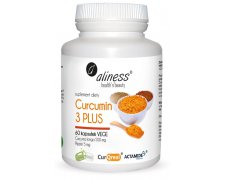 Aliness Curcumin 3 PLUS Curcuma longa 500 mg Piperin 5 mg