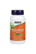 Now Foods CurcuBrain 400mg - 50 kapsułek