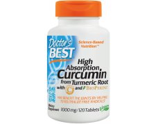 DOCTOR'S BEST Kurkuma i czarny pieprz - High Absorption 1000mg