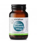 VIRIDIAN Organic Turmeric Viridian kurkuma - 30 kapsułek