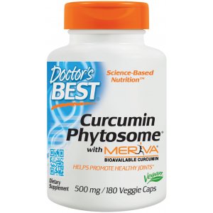 DOCTOR'S BEST Curcumin Phytosome with Meriva - Kurkumina 500mg