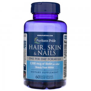 Puritan's Pride Włosy, Skóra, Paznokcie Formuła