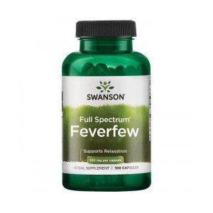 SWANSON Feverfew (Złocień maruna) 380mg