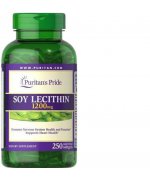 Puritan's Pride Lecytyna Sojowa 1200mg - 250 kapsułek