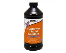 NOW FOODS Lecytyna słonecznikowa w płynie - Liquid 473ml