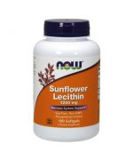 NOW FOODS Lecytyna słonecznikowa 1200mg - 100 kapsułek