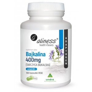 Aliness Bajkalina (Tarczyca Bajkalska) Extract 85% 400 mg