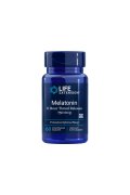 Life Extension Melatonina powolne uwalnianianie 6 Hour Timed Release, 750mcg - 60 tabletek - 60 tabletek 