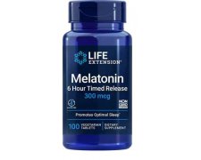 Life Extension Melatonin 6 Hour Timed Release, 300mcg 