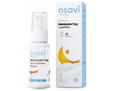 Osavi Melatonina 1 mg z passiflorą 25 ml spray wiśnia