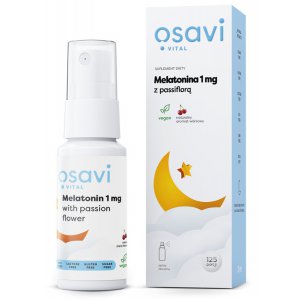 Osavi Melatonina 1 mg z passiflorą 25 ml spray wiśnia