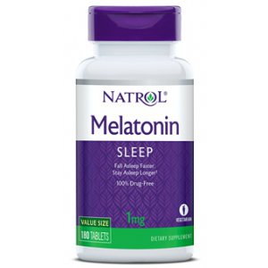 Natrol Melatonin, 1mg Melatonina 