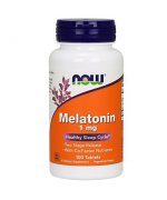 NOW FOODS Melatonina 1mg - 100 tabletek