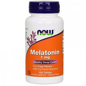 NOW FOODS Melatonina 1mg