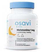 Osavi Melatonina z Walerianą i Melisą, 1mg - 120 kapsułek