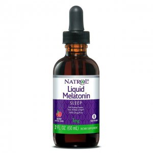 Natrol Liquid Melatonin, Berry Melatonina w płynie 