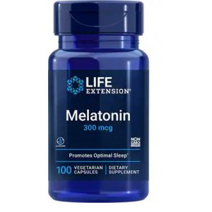 Life Extension Melatonin, 300mcg