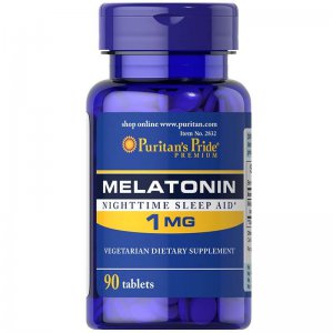 PURITAN'S PRIDE Melatonina 1mg 90 tabletek