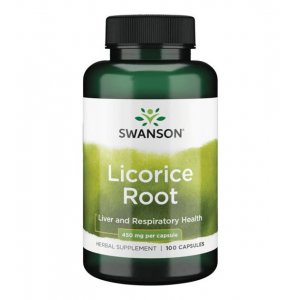 SWANSON Licorice Root (korzeń lukrecji) 450mg