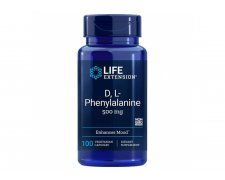 Life Extension D L-Phenylalanine, 500mg (DLPA - fenyloalanina)
